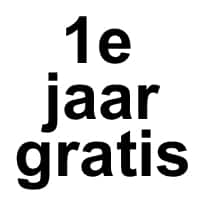 1e-jaar-gratis